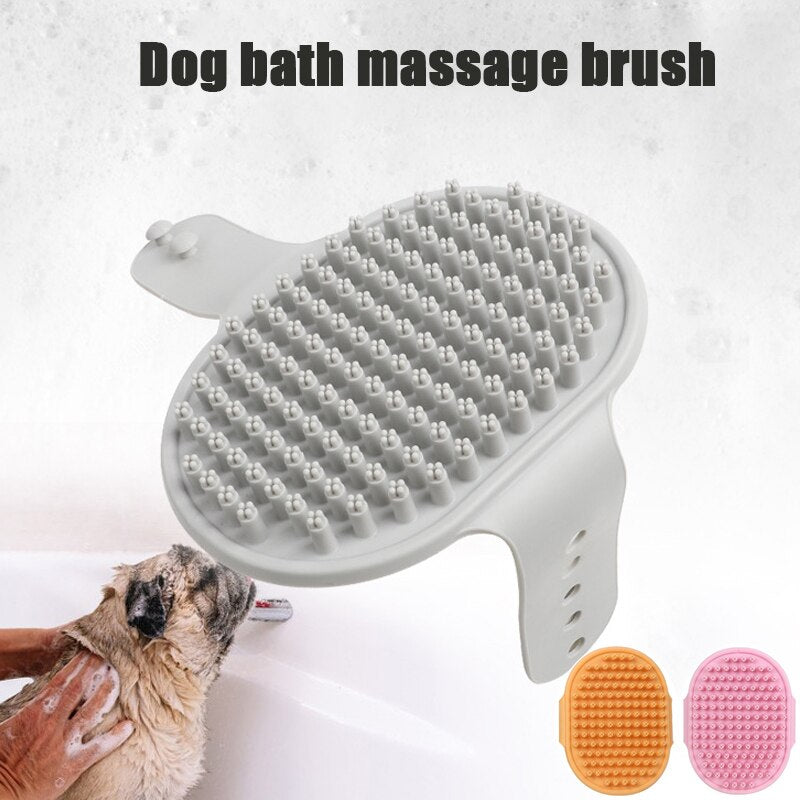 Dog Bath Massage Brush